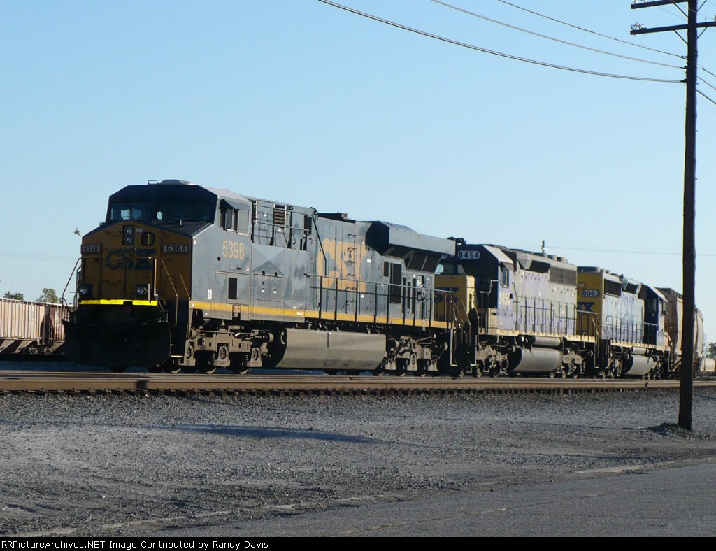 CSX 5398, 8454 &amp; 8063
